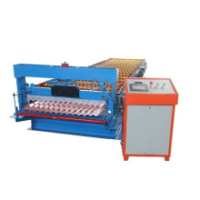 Color steel waves profile corrugated roofing sheet tile making machine